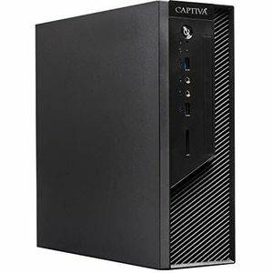 Captiva Captiva I73 125 (Intel Core i5 13400T, 16 GB, 500 GB, SSD, UHD Graphics 730), PC, Zwart SSD